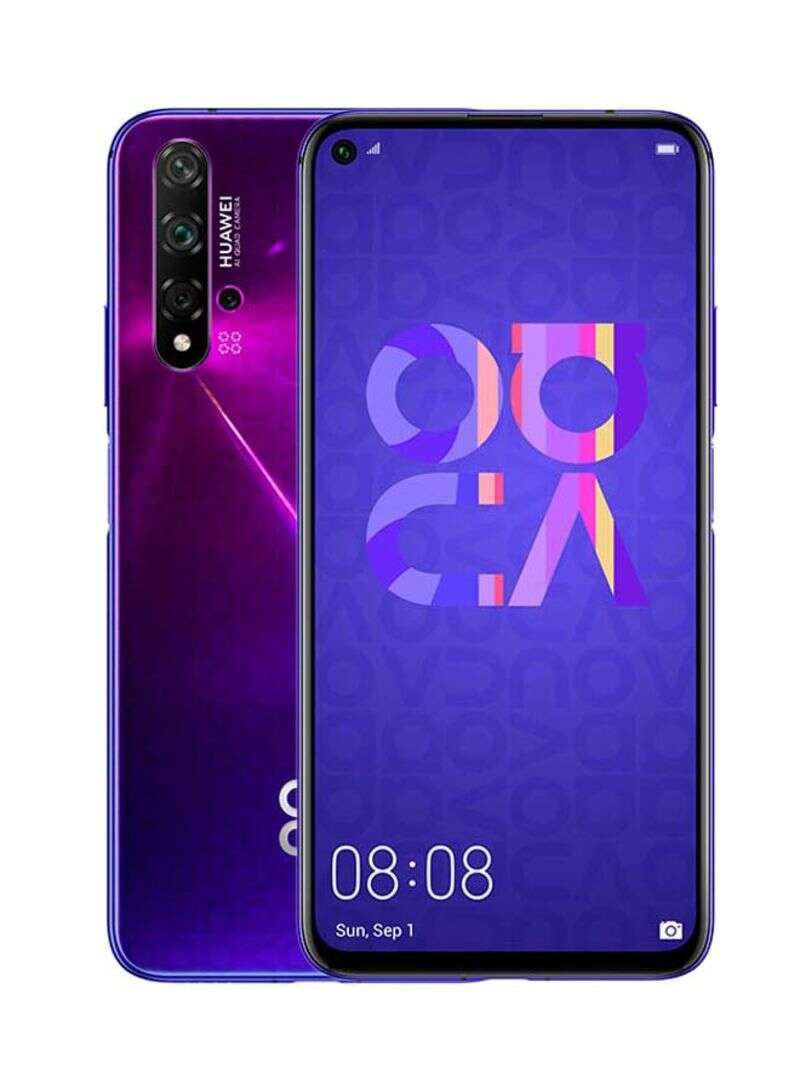 Huawei Nova 5T (128GB, Dual Sim, Purple, Special Import)