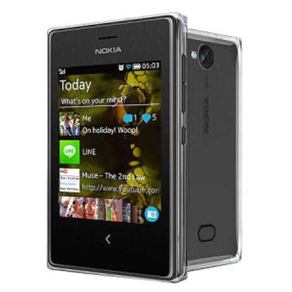 Nokia Asha 503 (Black, Single Sim, Local Stock)