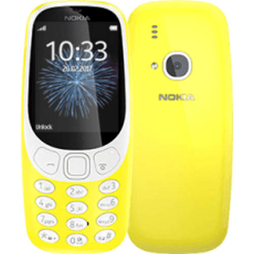 Nokia 3310 (2017, 64MB, Single Sim, Yellow, Special Import)