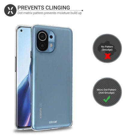 Olixar Ultra-Thin Xiaomi Mi 11T Case (Clear, )