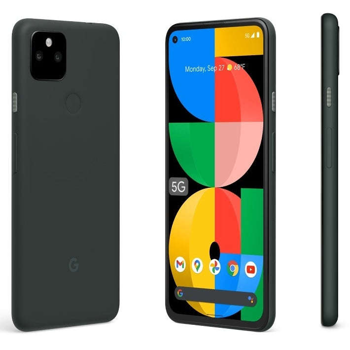 Google Pixel 5A 5G (128GB, Mostly Black, Special Import)