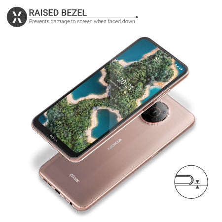 Olixar Flexishield Nokia X20 Ultra-Thin Case (Clear, In Stock Import)