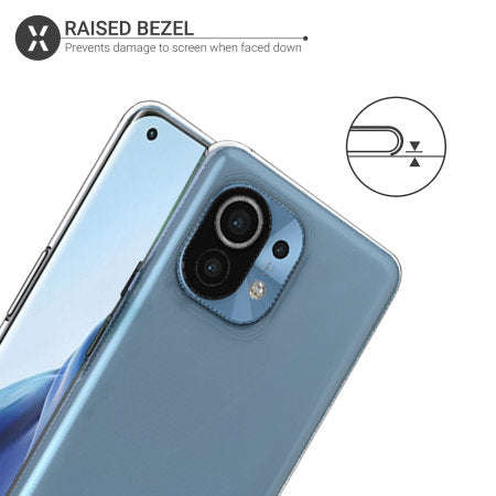 Olixar Ultra-Thin Xiaomi Mi 11T Case (Clear, )