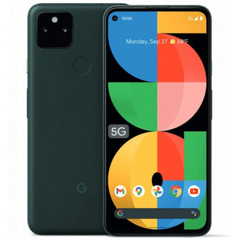 Google Pixel 5A 5G (128GB, Mostly Black, Special Import)
