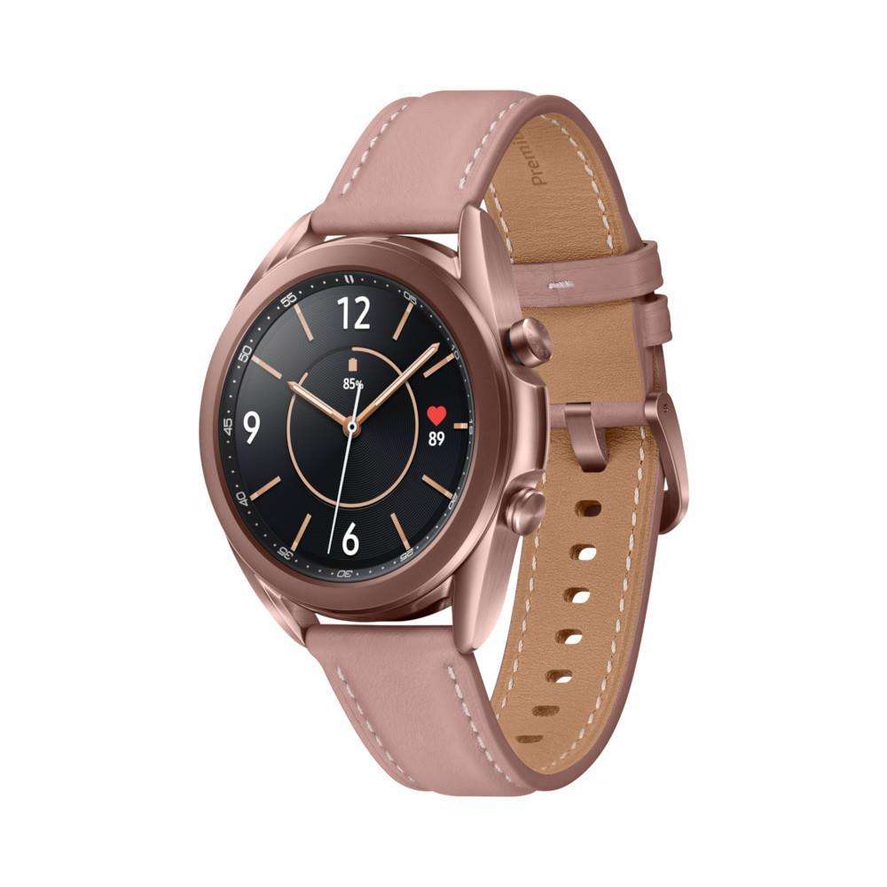 Samsung Galaxy Watch 3 (Bluetooth, 41mm, Stainless Steel, Mystic Bronze, Special Import)