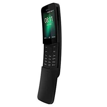 Nokia 8110 (Single Sim, Black, 4G, Local Stock)
