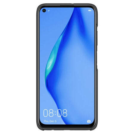 Huawei P40 Lite Protective Back Cover Case (Black, Special Import)