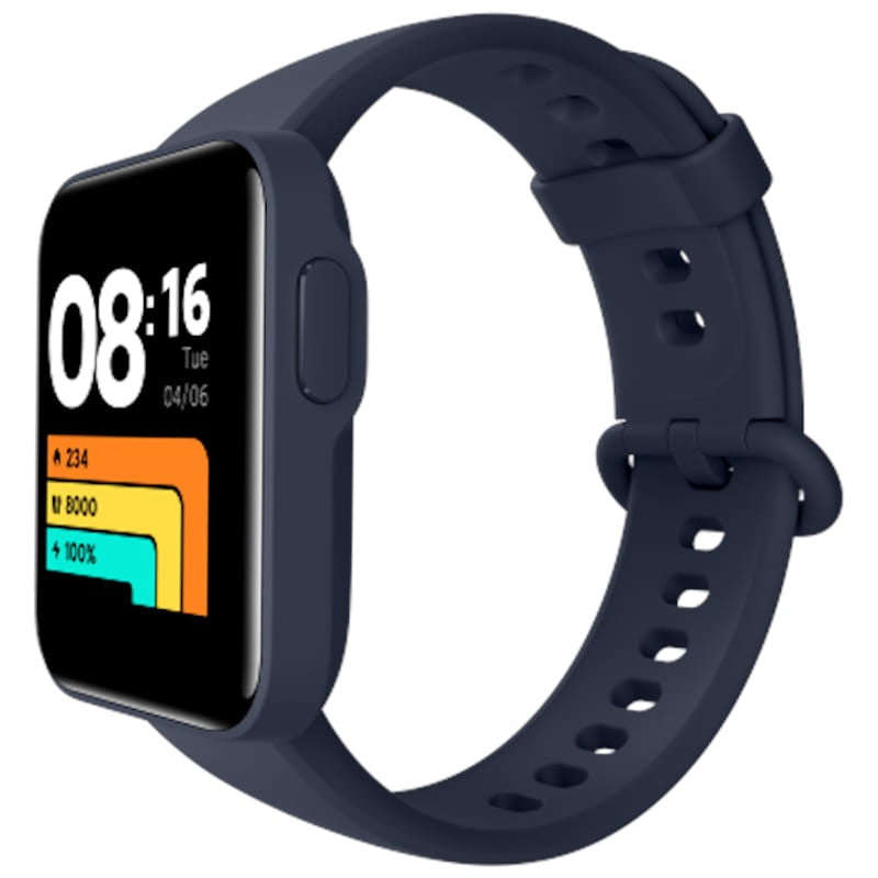 Xiaomi Mi Watch Lite (Blue, Bluetooth, Special Import)