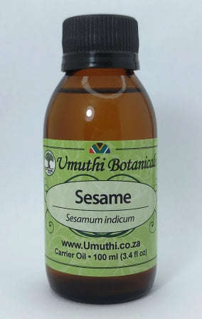SESAME SEED OIL (RAW) - Sesamum indicum - 100% Pure Cold-Pressed - 500 ml bottle