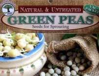 GREEN PEAS - Sprouting Seeds - Natureal & Untreated - - 500g