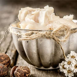 SHEA BUTTER (UNREFINED) CERTIFIED ORGANIC -Vitellaria paradoxa - 250g