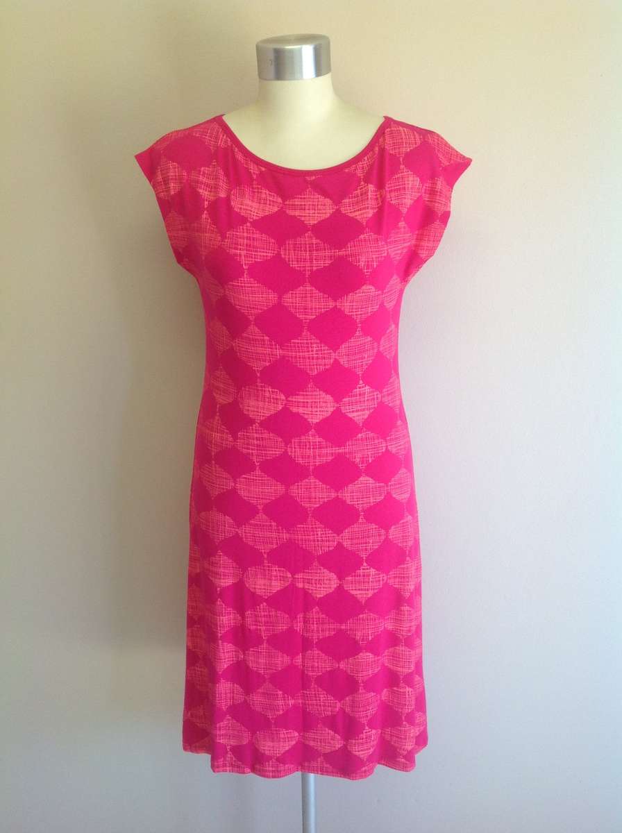 Sway Boatneck Dress Pink - 36