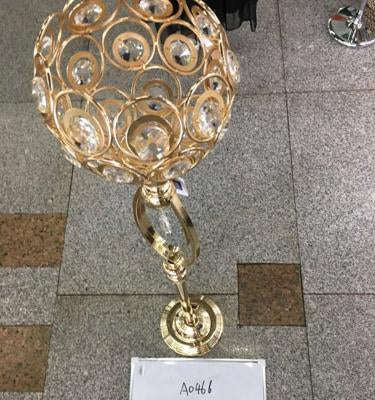 Gold Candle Holder For Dining Table Decoration 100cm - A0466