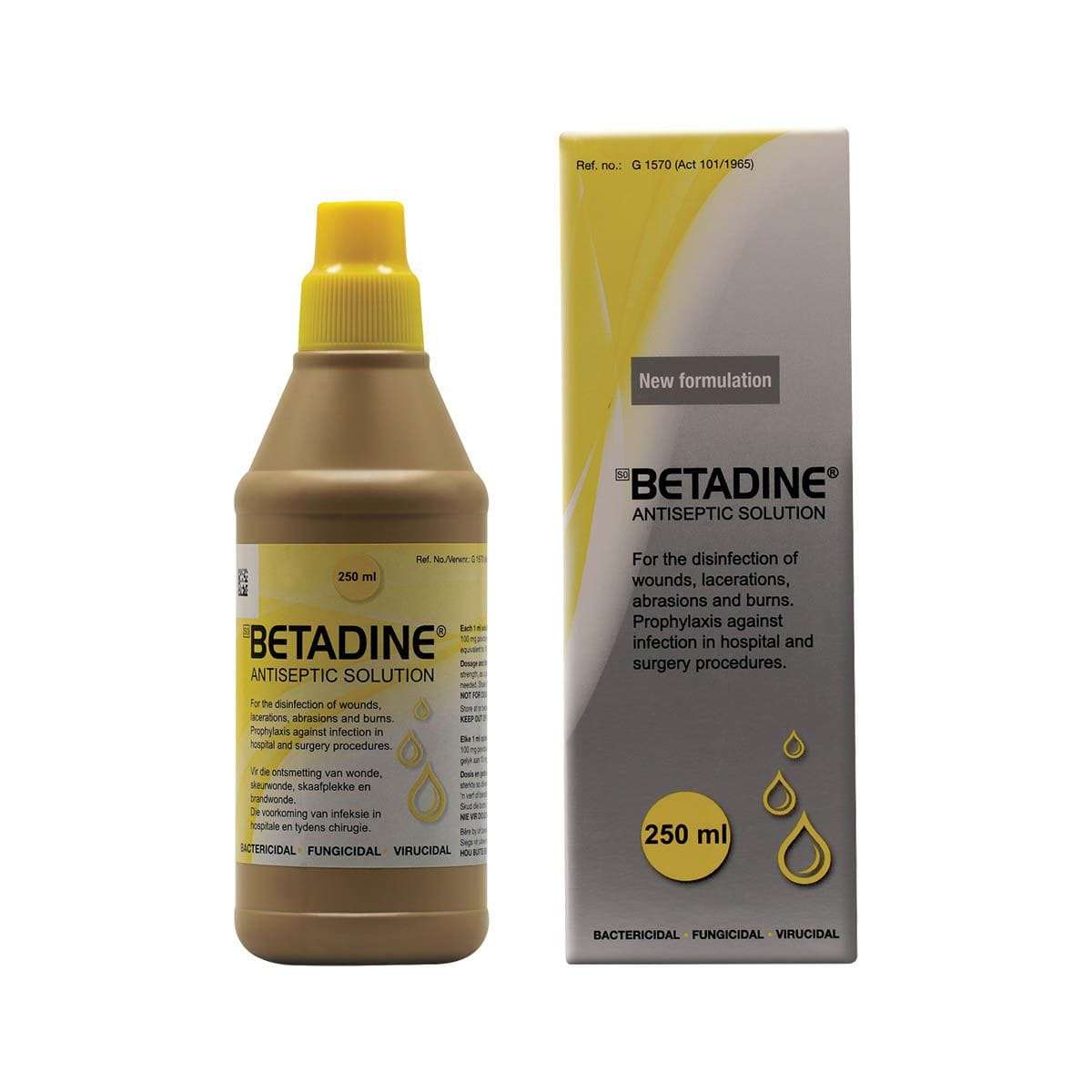 Betadine Antiseptic Solution 250ml