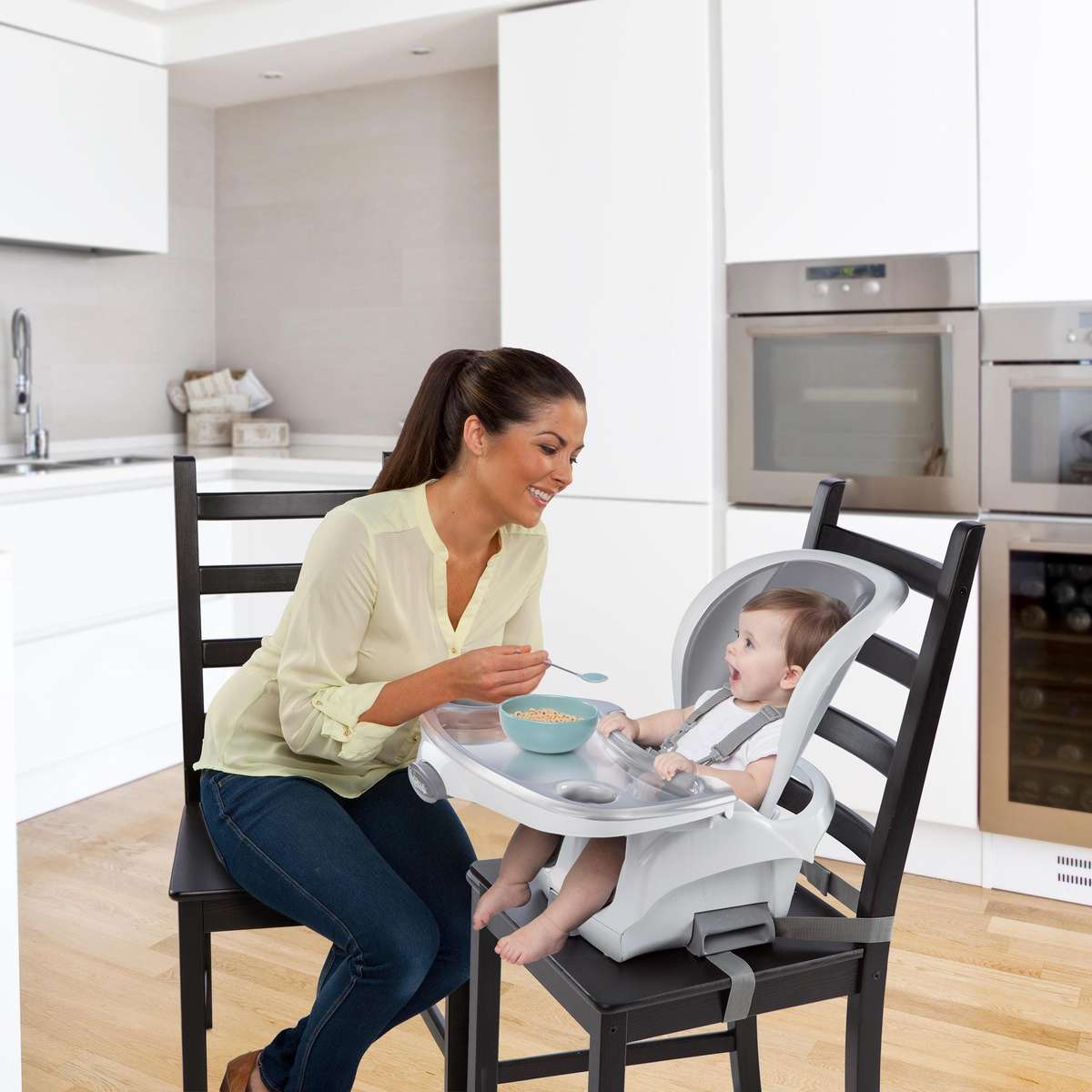 SmartClean Trio 3-in-1 High Chair - Slate