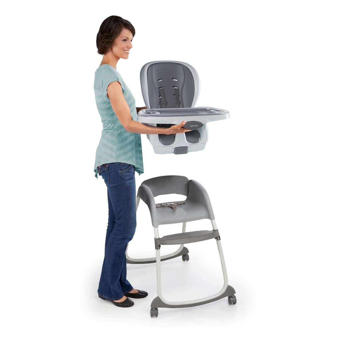 SmartClean Trio 3-in-1 High Chair - Slate