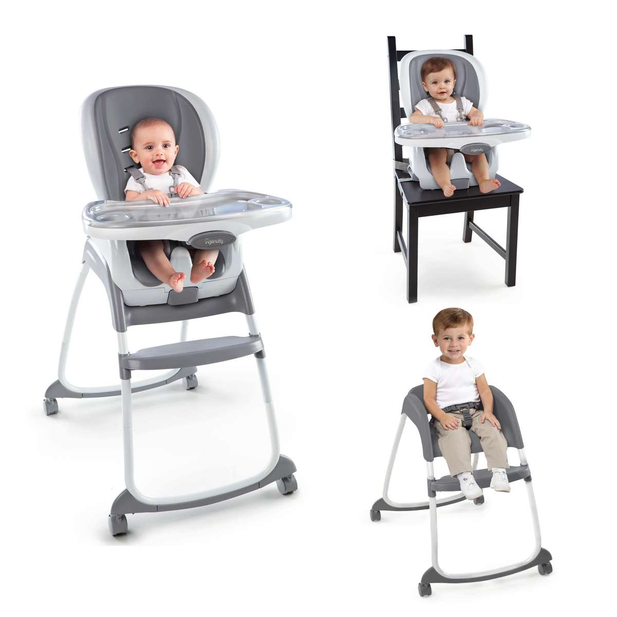 SmartClean Trio 3-in-1 High Chair - Slate