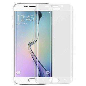 SAMSUNG S7 EDGE TEMPERED GLASS - WHITE