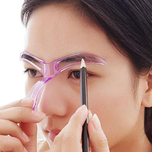 Deals Blast: New Hot Women's Reusable Eyebrow Stencils Shaping Grooming Eye Brow Make Up Template...