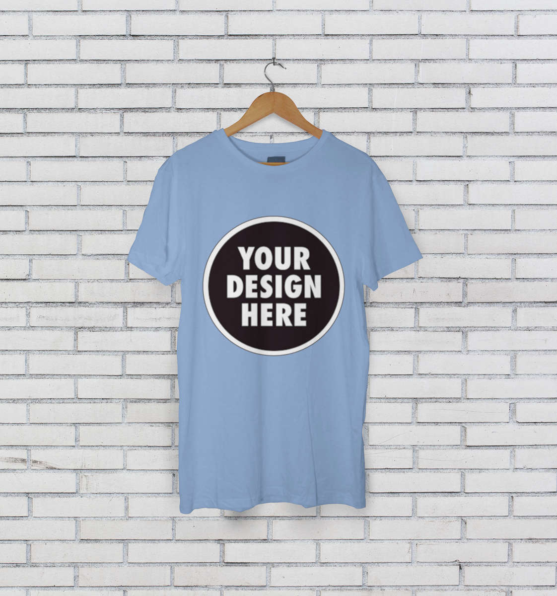 T-shirt | Lightweight - Blank T-shirt / Sky