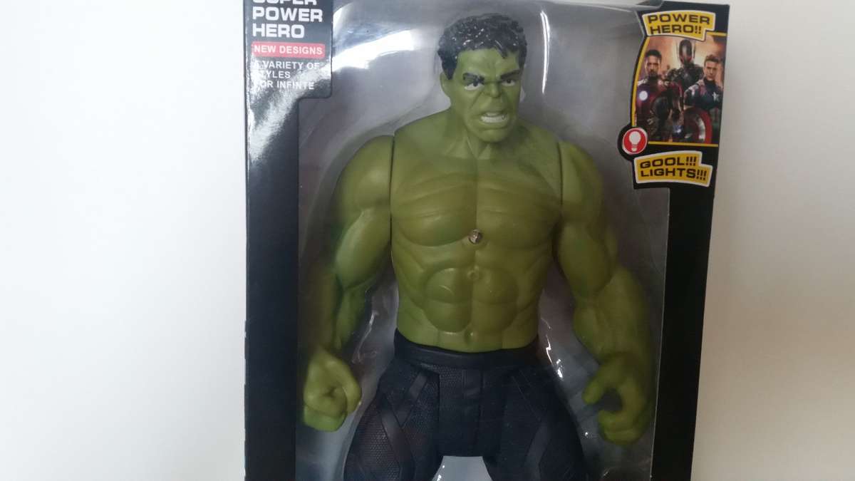 Superheroes Hulk Action Toy