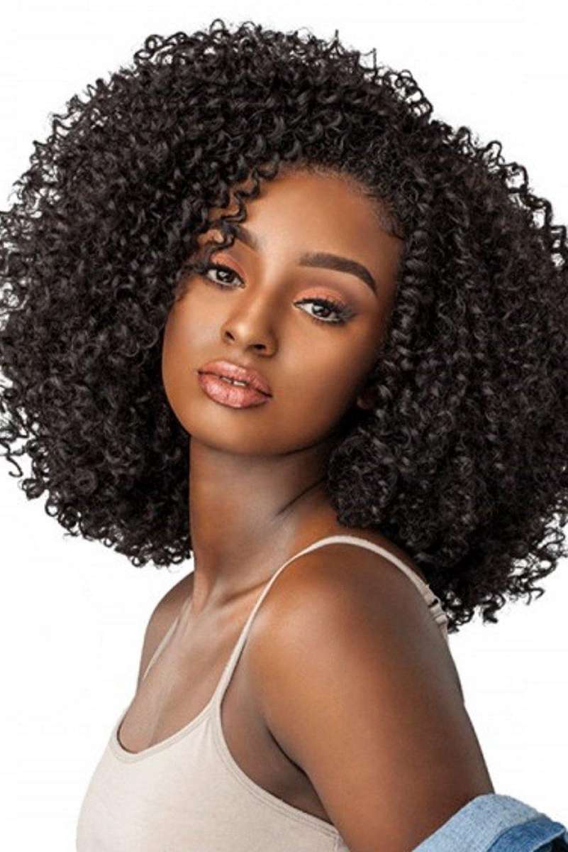 Beau Diva Brazilian Kinky Curl Bundle - NATURAL / 10