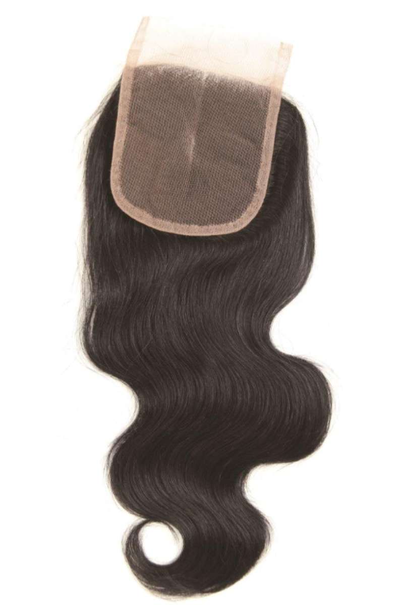 Beau Diva Indian Body Wave 3Part Closure - NATURAL / 12