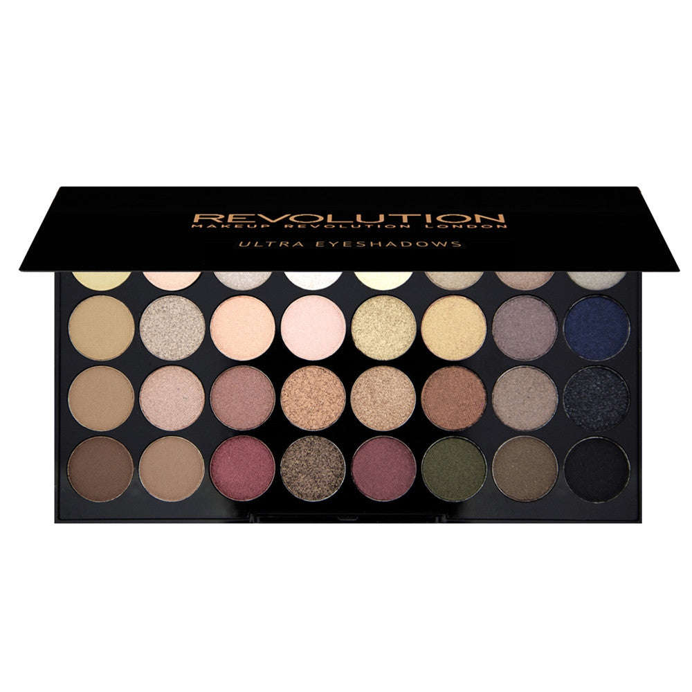 Makeup Revolution Ultra 32 Shade Eyeshadow Palette - Flawless