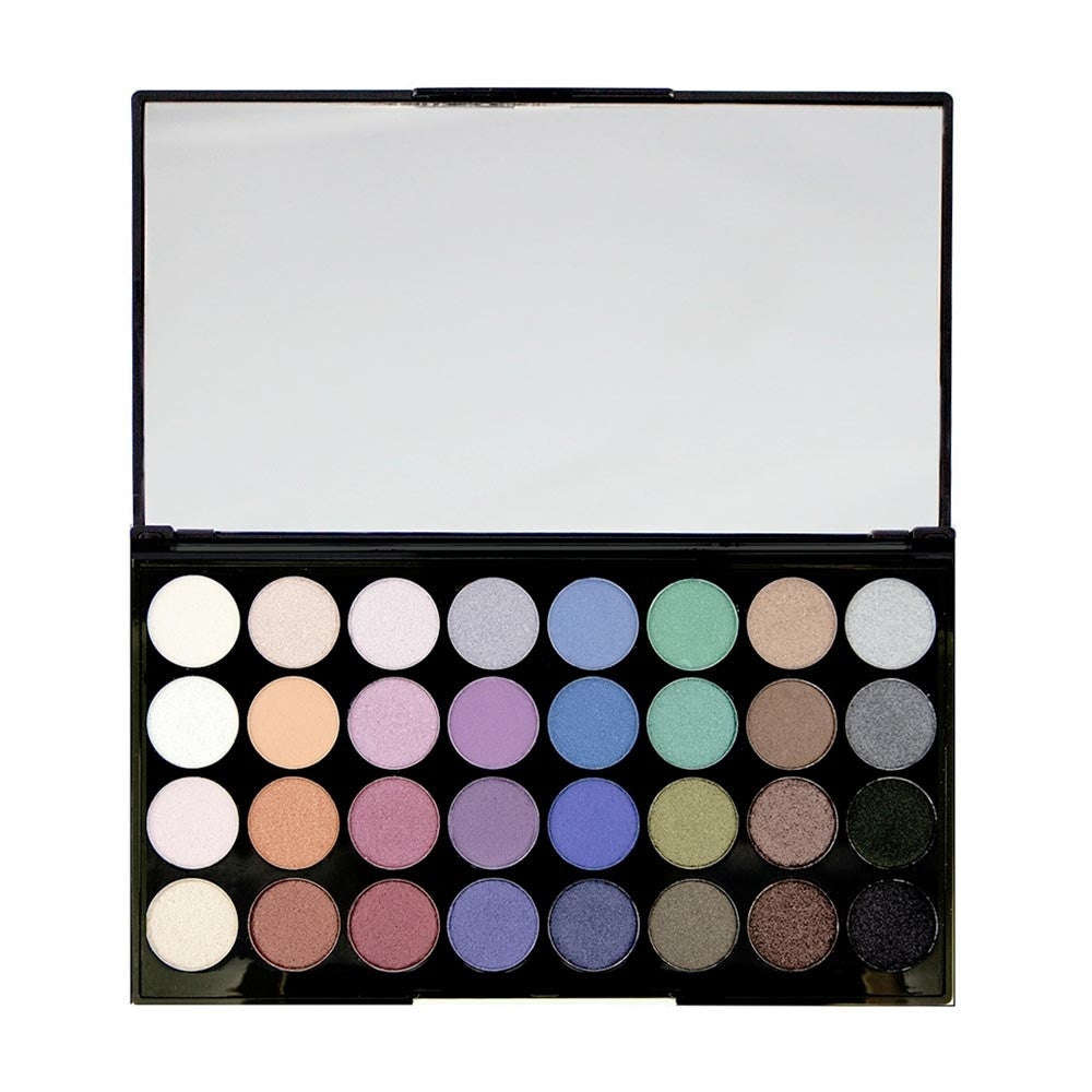 Makeup Revolution Ultra 32 Shade Eyeshadow Palette - Mermaids Forever