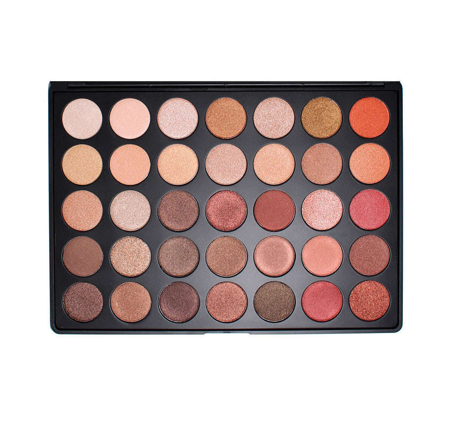 Morphe 35OS - 35 Color Shimmer Nature Glow Eyeshadow Palette