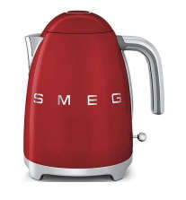 Smeg 50's Style Retro Electric 3D Kettle KLF03SA - Fiery Red
