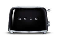 Smeg 50's Style Retro 2-Slice Toaster Various Colours TSF01SA - Glossy Black