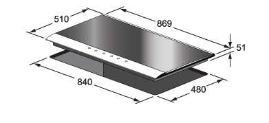 Faber 90cm Gas on Glass Hob H95GC3-S