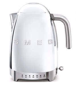 Smeg Variable Temperature Kettle 3D Various Colours KLF04 - Mirrored Chrome