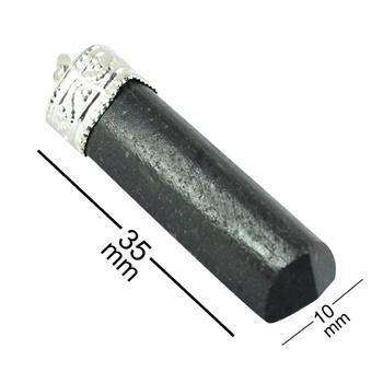 Protective Black Tourmaline Pendant