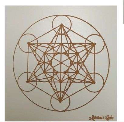Sacred Geometry Crystal Grids - Metatrons Cube