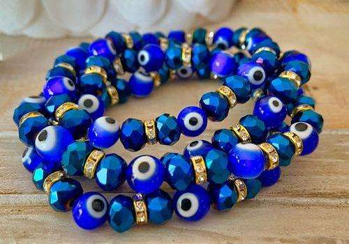 Turkish evil eye bracelet