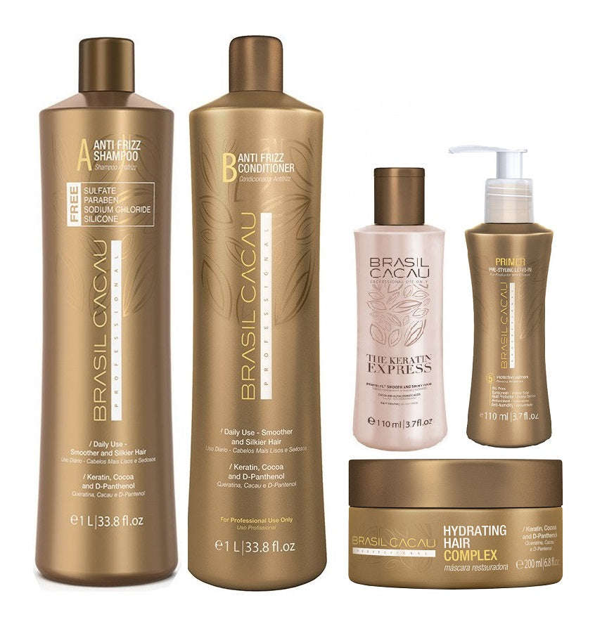 Brasil Cacau Keratin Home Kit (1L S&C)