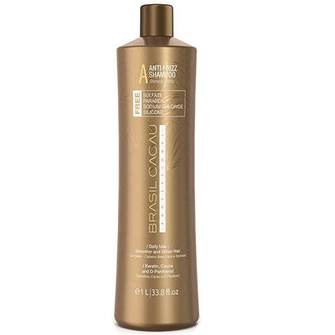 Brasil Cacau Anti Frizz Sulphate Free Shampoo - 1L