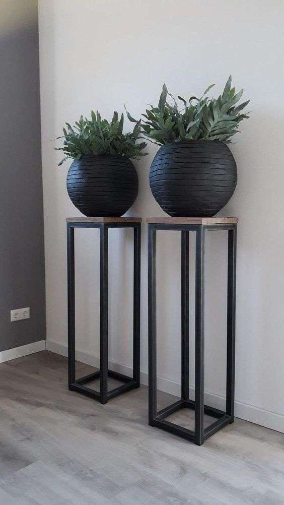 Flower pot plant stands - 1000mm, 750mm, 500mm high