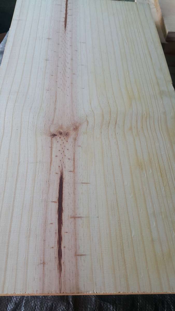 Industrial Pine Wood Shelf - Width 300mm x Height 22mm (thickness) - Choose a length here - 100mm