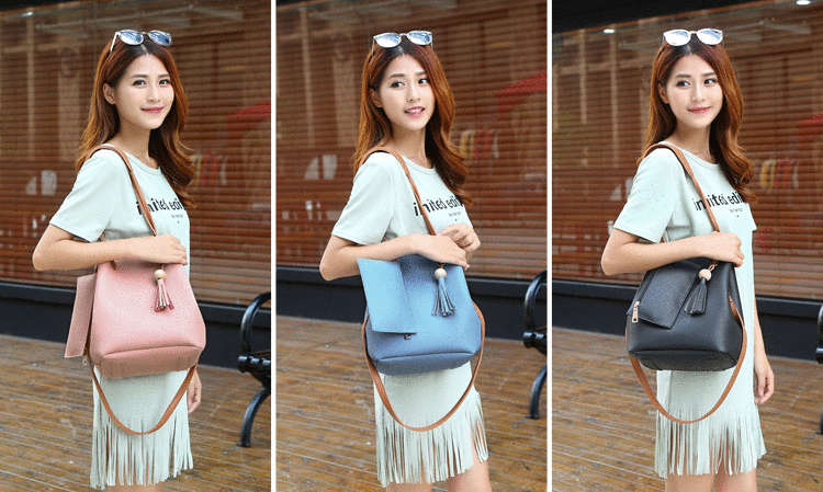 leather Women handbag