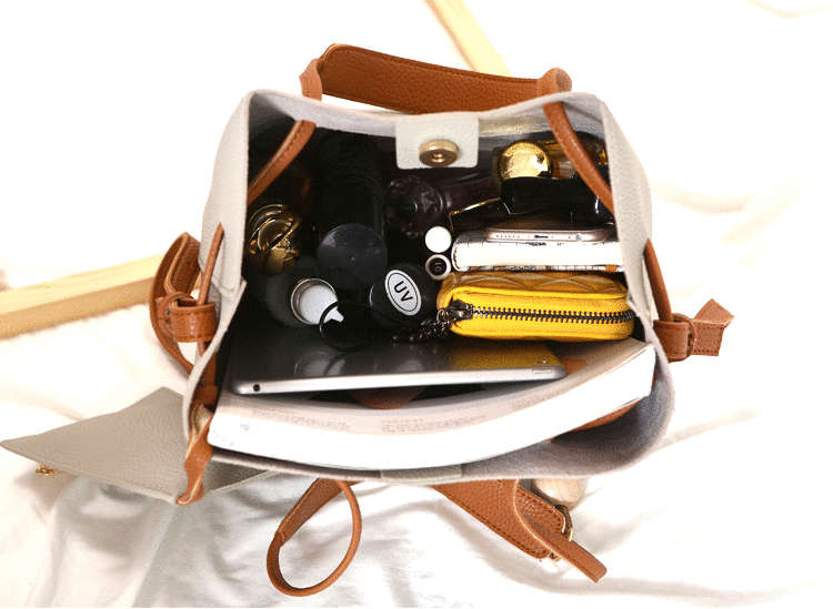 leather Women handbag