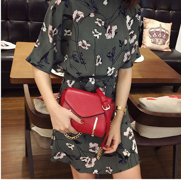 Hot Fashion design shoulder leather bag