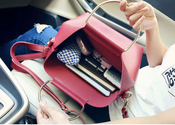 Fashion Lady Handbag-2pc