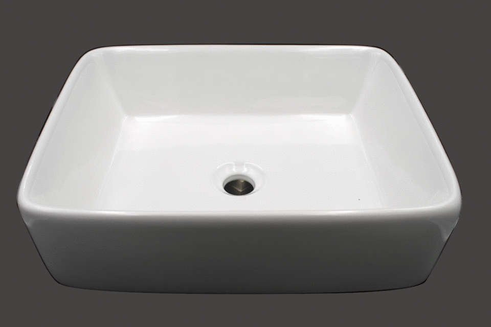 Square counter top Basin