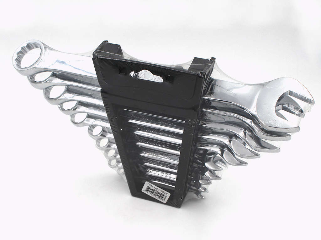 10PC combination spanner set