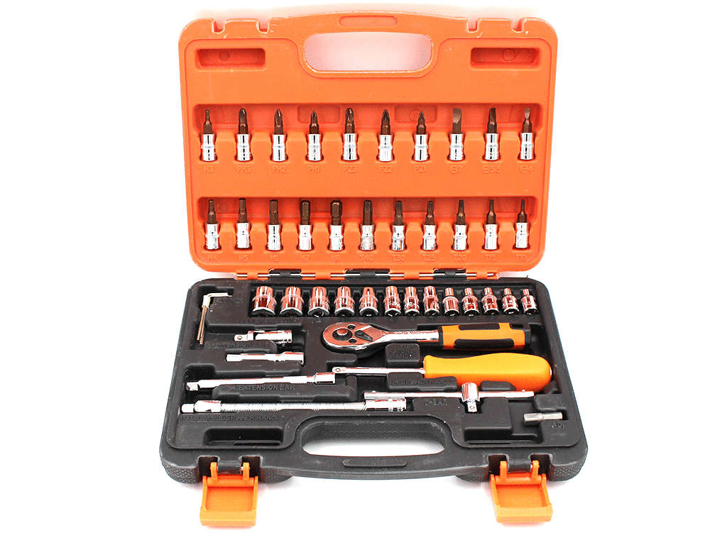 46PC Industrial hand tools socket set