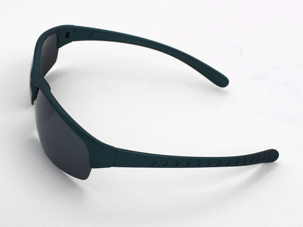 Ocean blue wraparound sunglasses