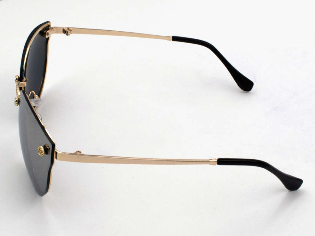 Ladies round rose sunglasses